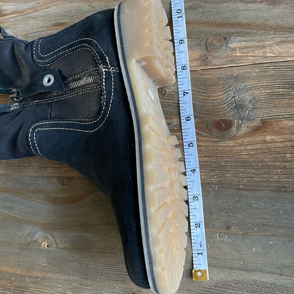 Waterproof boots round toe. NWOT black shoes #women #warm #Ericmichael - Picture 8 of 16